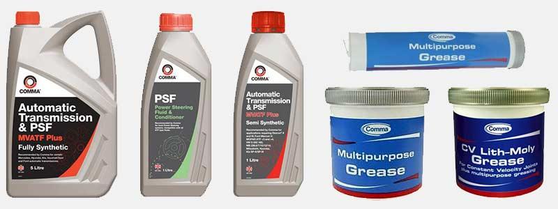 Comma Oil Maintenance Products 