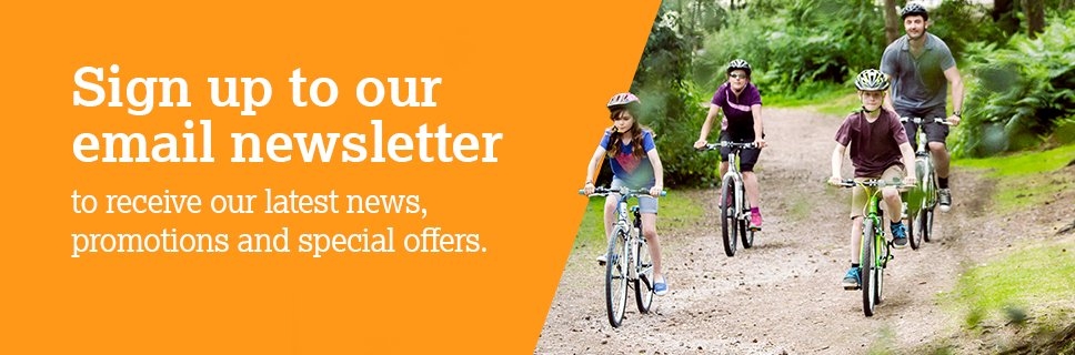 Sign up to Halfords email newsletter