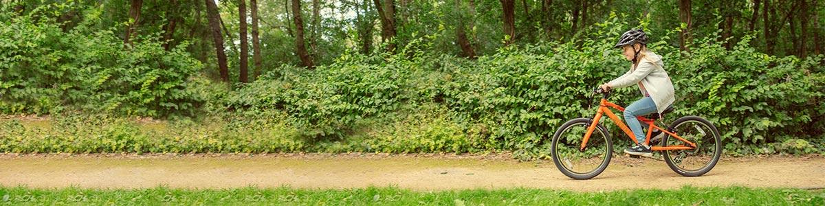 finding the right size bike for a child