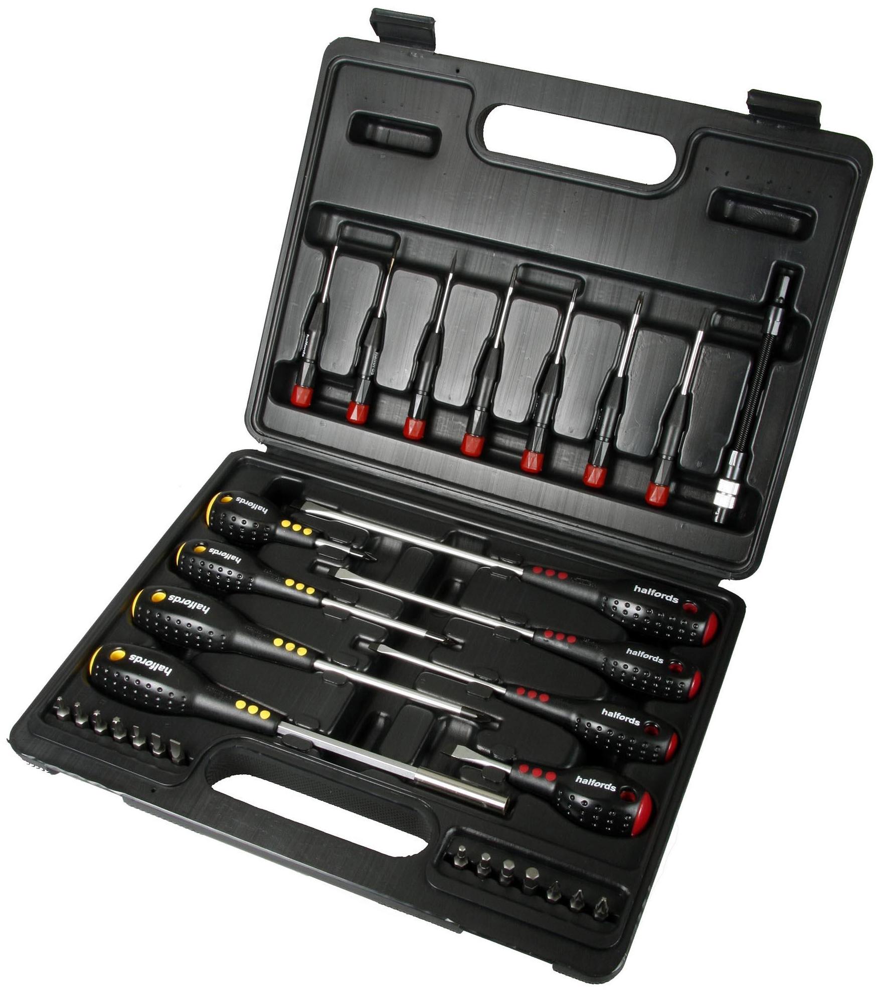 Halfords Advanced Screwdriver & Bit Set