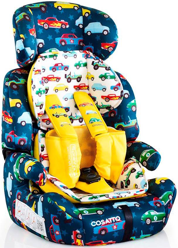 Image of Cosatto Zoomi 123 5 Point Plus Child Car Seat - Rev Up