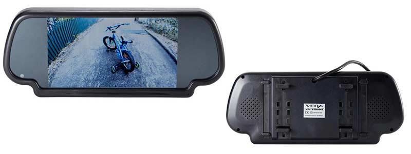 EchoMaster 7''Clip-On Mirror Monitor 