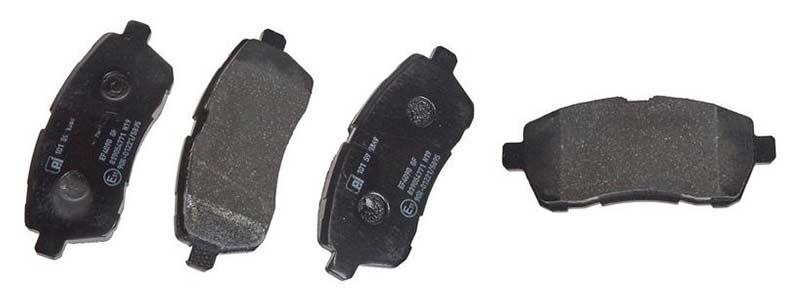 Eicher Premium Brake Pad: Front 