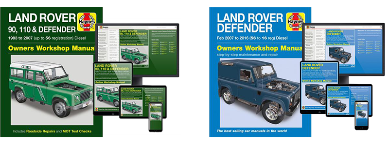 Haynes Manual: Land Rover Defender 