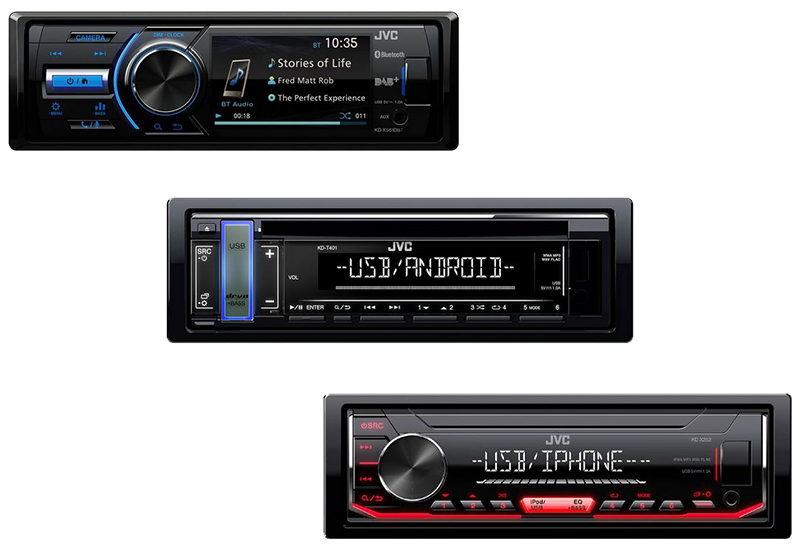 JVC Car DAB Radios