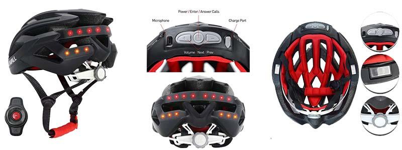 Bicycle helmet best sale with indicators