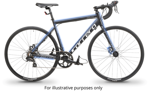 Blue carrera road sales bike