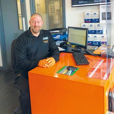 Repaired car delivered back to a NHS worker