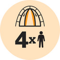 4 Person Tent