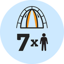 7 Person Tent