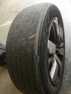 Key Worker's tyres checked and replaced