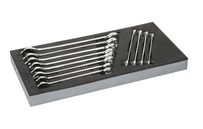 Halfords Advanced 12Pc Combination Spanner Modular Tray
