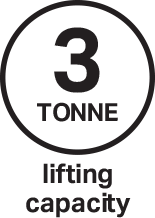 Halfords 3 Tonne Hydraulic Trolley Jack -Auto Parts Store lifting icon 657107 3tonne