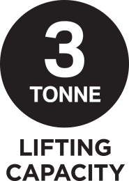 Halfords Advanced 3T Low Profile Trolley Jack With Pad -Auto Parts Store lifting icon 657321 3tonne