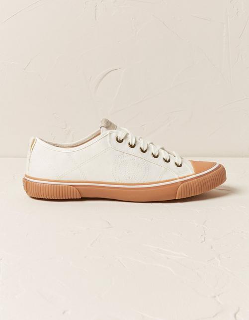 Mens Organic Cotton Lace Up Trainers