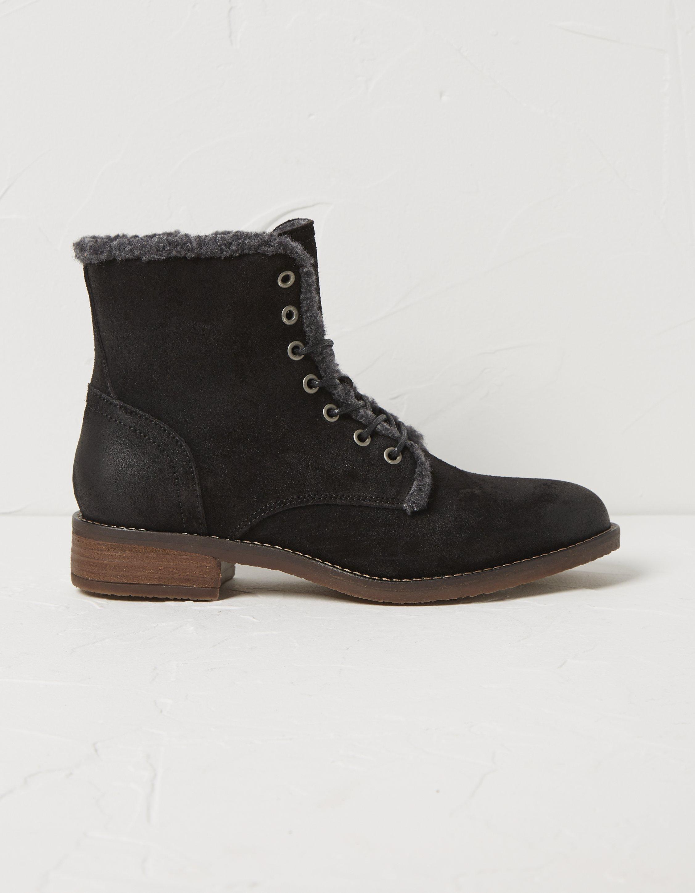 Download Crosby Borg Lined Lace Up Boots, Boots | FatFace.com