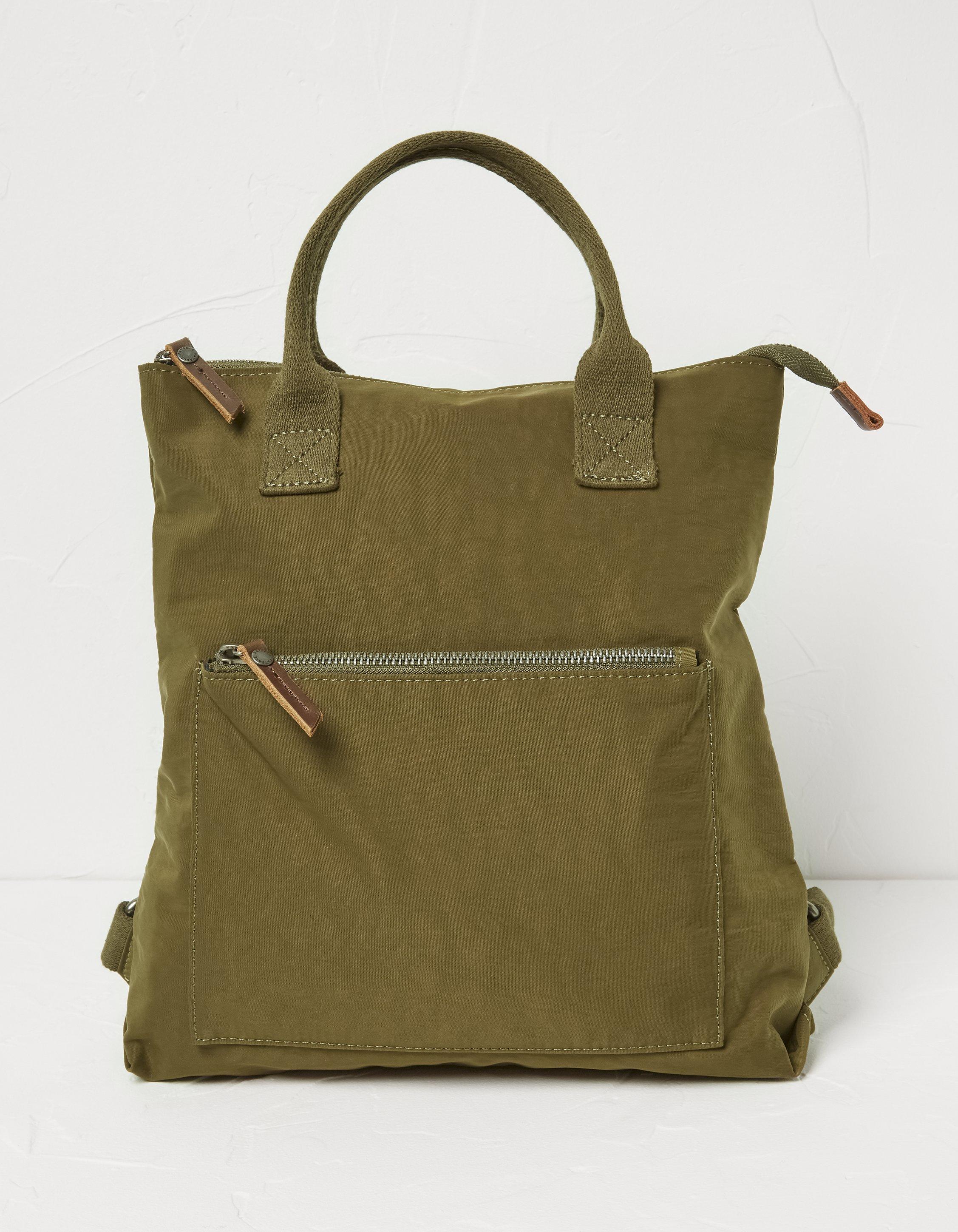 Khaki Nylon Backpack, Bags & Wallets | FatFace.com