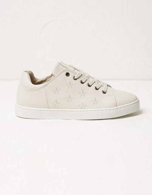 Thea Leather Star Trainers