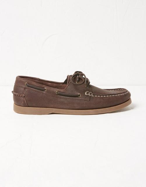 Mens Dean Leather Boat Shoes