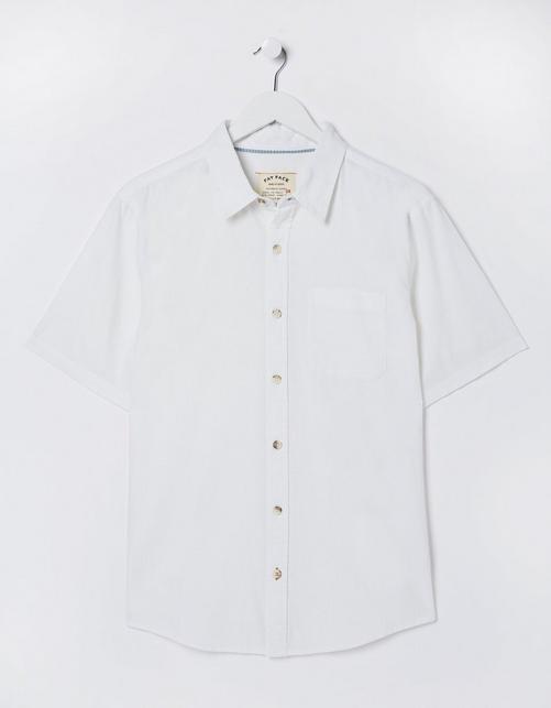 Mens Bugle Linen Cotton Shirt