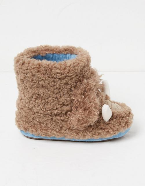 Kid’s Wilfred Woolly Mammoth Slipper Boot