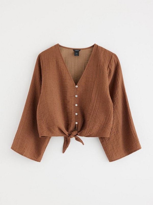 Wrap blouse