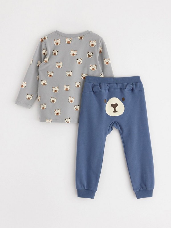 Long sleeve top and joggers set
