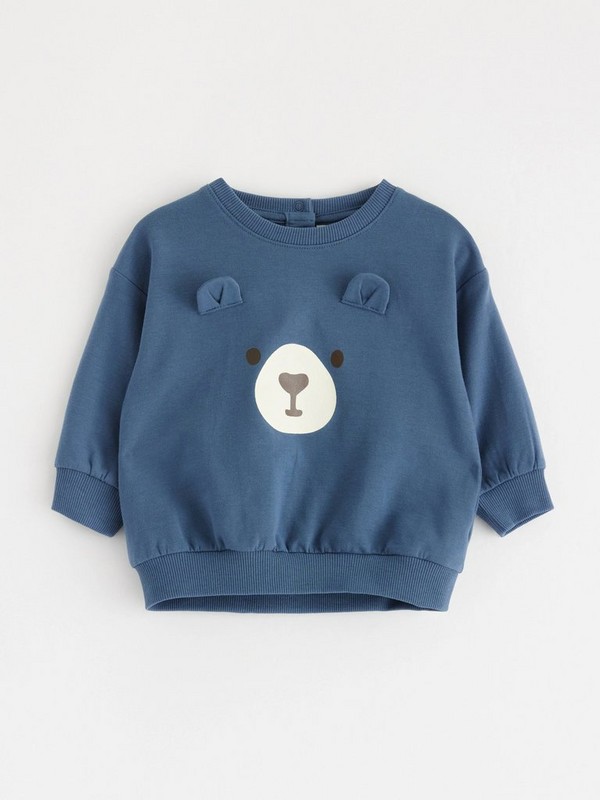 Sweatshirt brushed inside