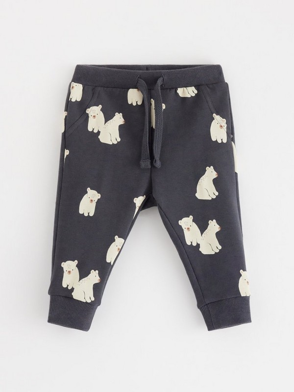 Sweatpants with brushed inside