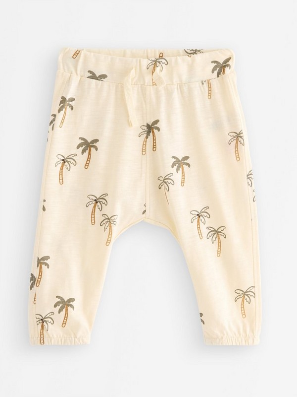 White cotton sweatpants