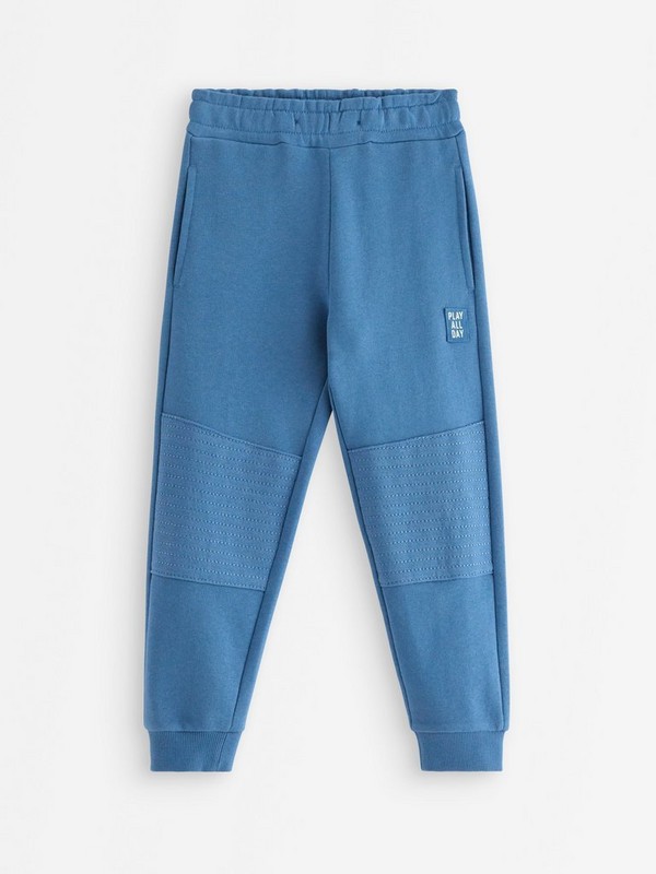 Reinforced knee joggers