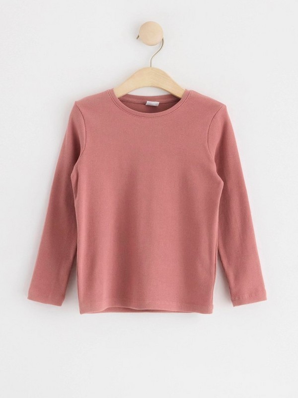 Dusty Pink long-sleeve top