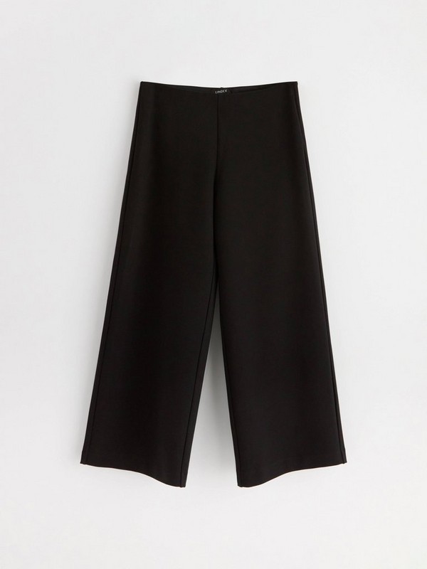 Black punto trousers