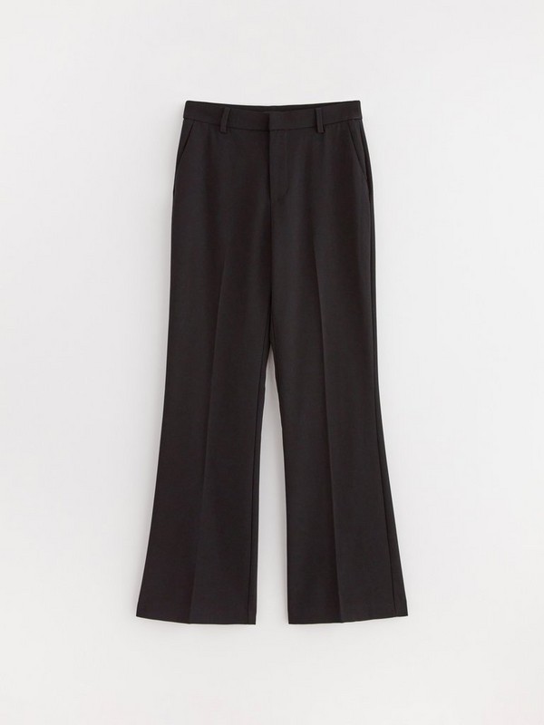 Fiona Cropped Flared Trousers