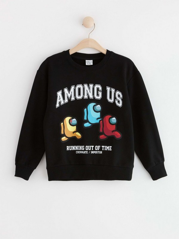 Sweatshirt with Among Us print