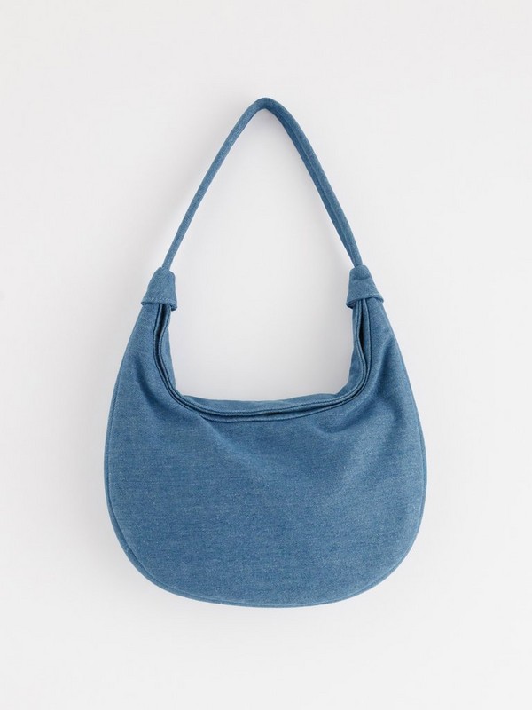 Denim handbag