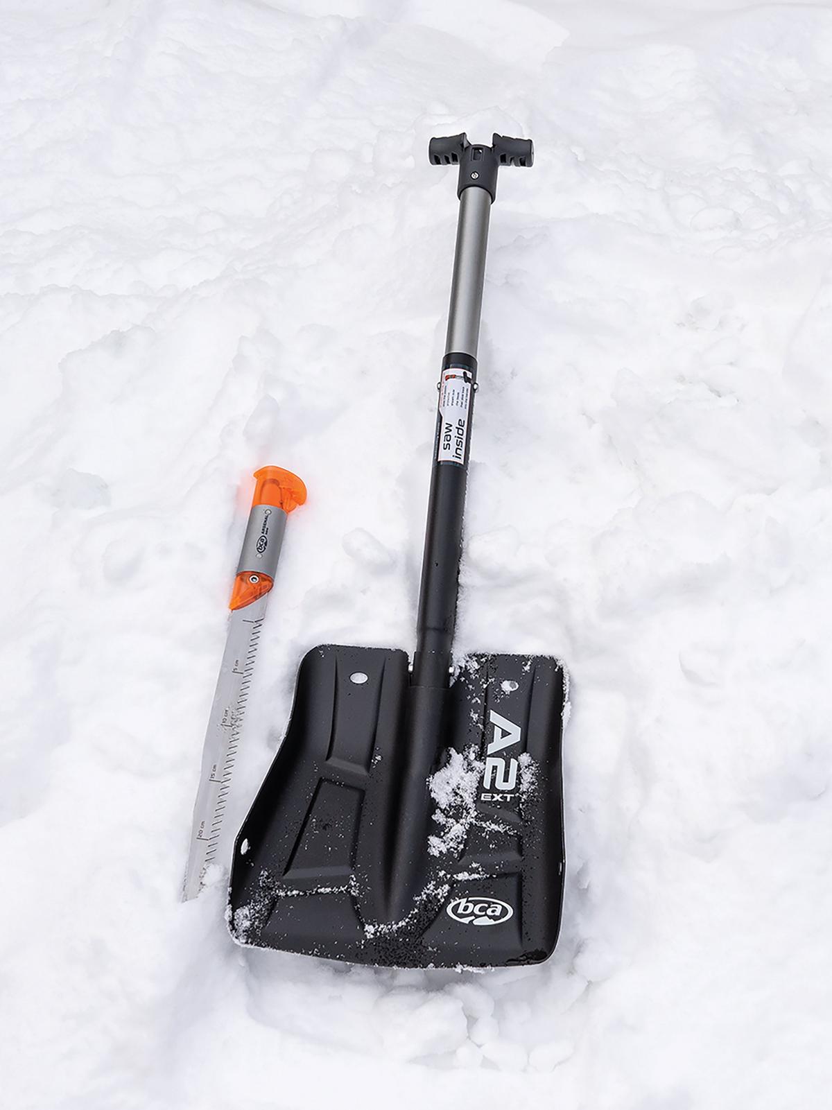 Backcountry Snow Shovel Flexible and Lightweight Shovel and Multi-Use Snow Tool Yellow SnowClaw 