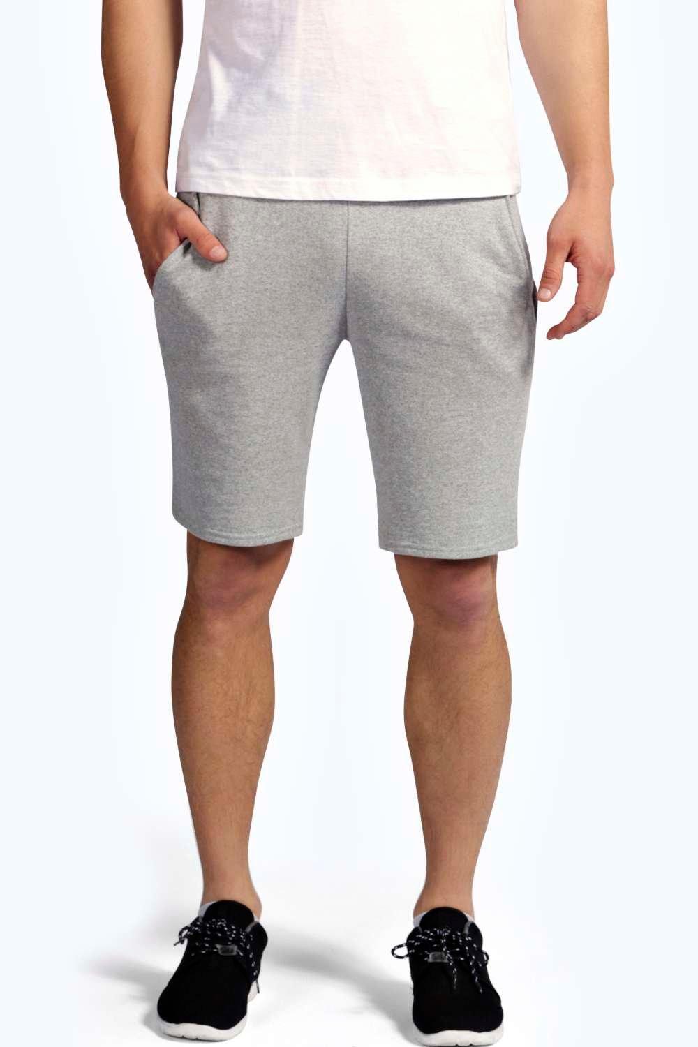 BoohooMAN Jersey Shorts in Longer Length at boohoo.com