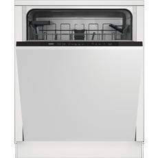 Beko DIN15C20 Integrated Full Size Dishwasher - 14 Place Settings