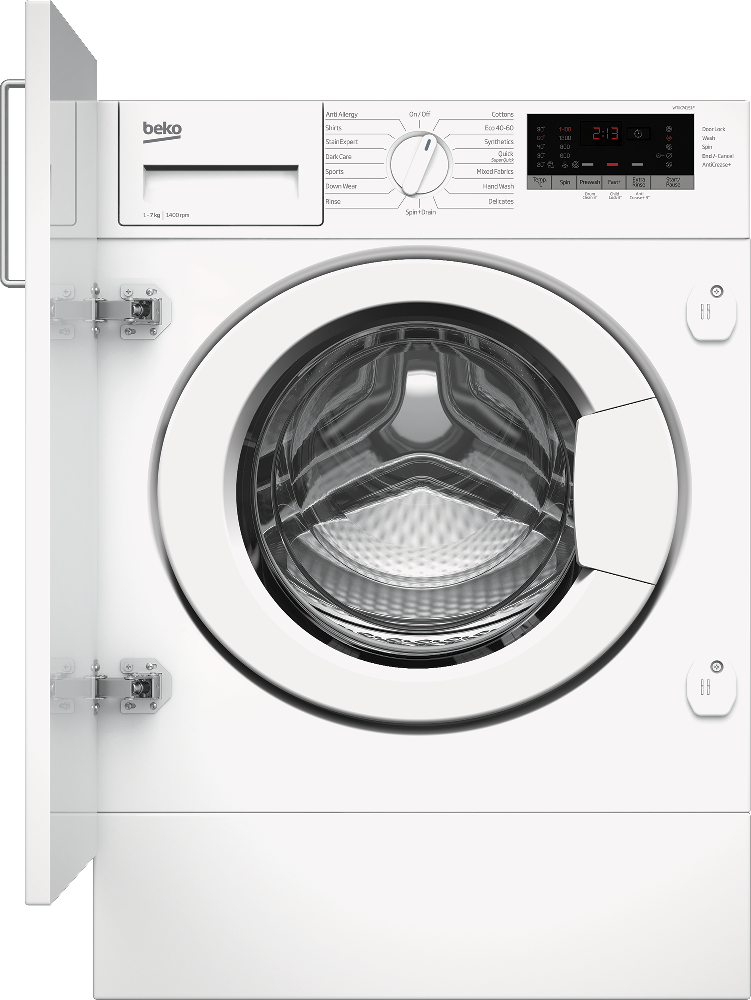 Beko Built In 7 Kg 1400 Rpm Washing Machine