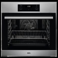 AEG BES255011M 59.5cm Built In Electric Single Oven - Stainless Steel
