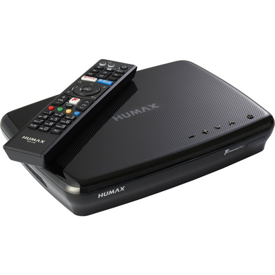 Humax FVP5000T500GBBL Digital Video Recorder - 500 GB HDD-Freeview-HD- Smart- Black