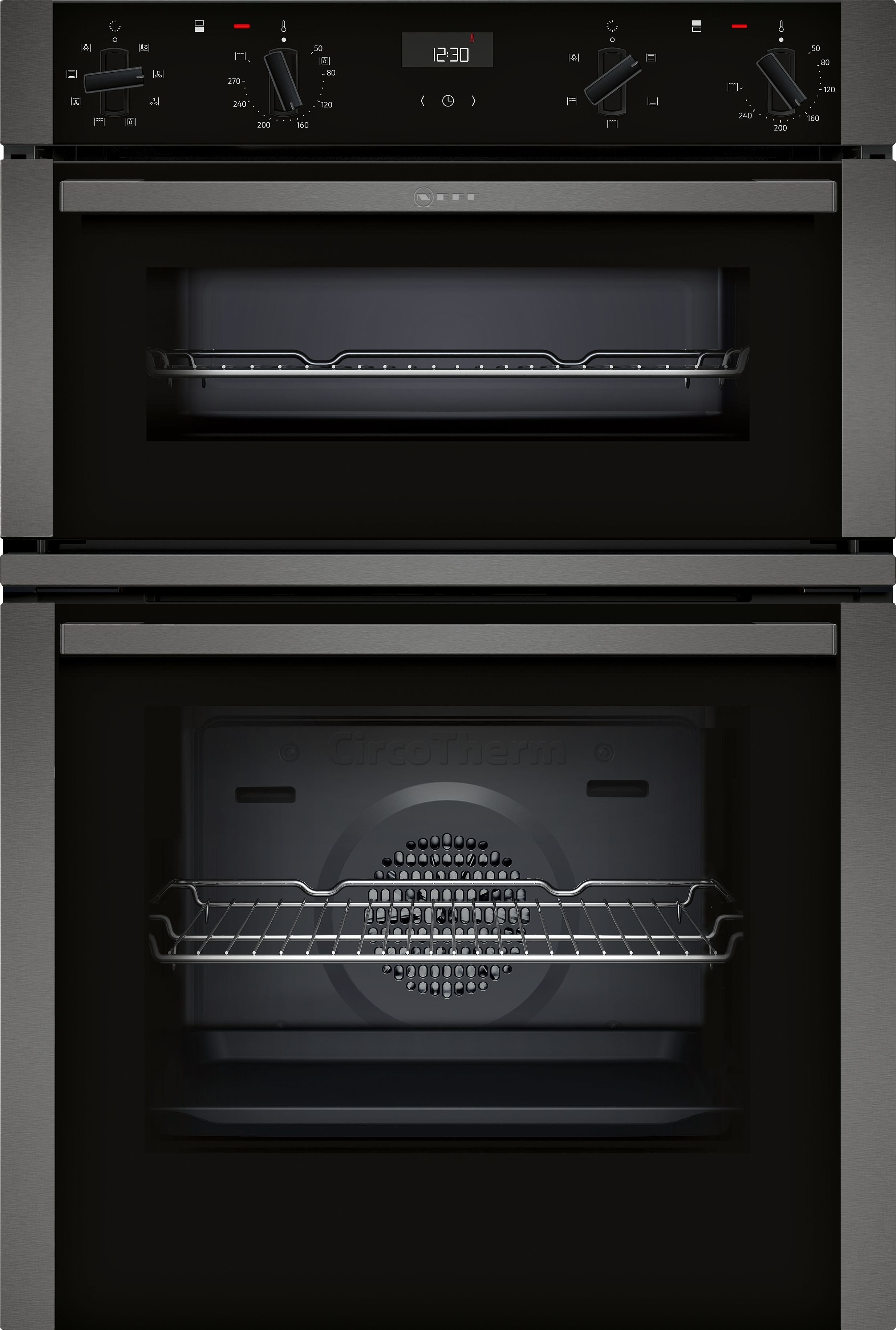 NEFF U1ACE2HG0B Built In Double Electric Oven