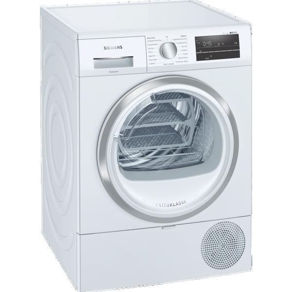 Siemens extraKlasse WT47RT90GB iQ500 9kg Heat Pump Tumble Dryer - White