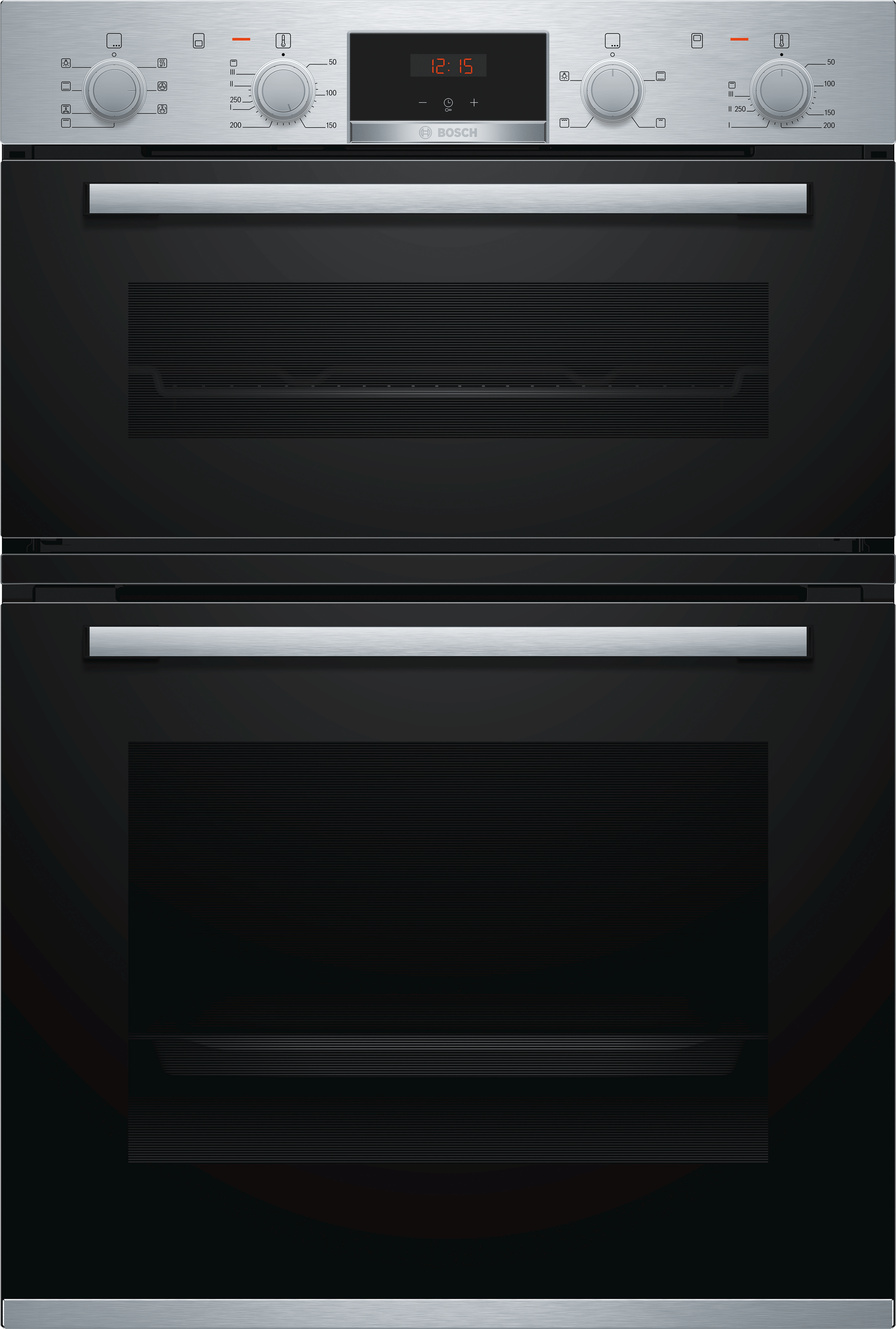 Bosch MBS533BS0B 59.4cm Built In Electric Double Oven with 3D Hot Air