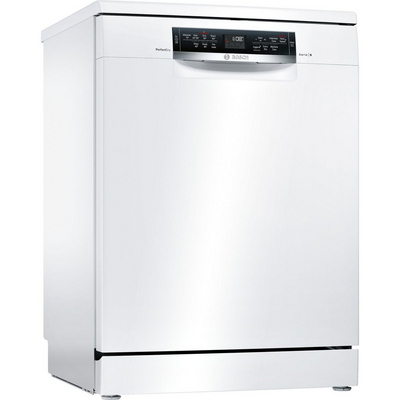 Bosch SMS67MW00G Full Size Dishwasher with PerfectDry - White - 14 Place Settings