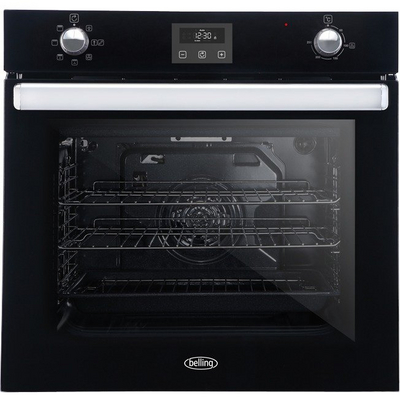 Belling BI602FPCTBLK Built In Electric Single Oven - Black - A Rated