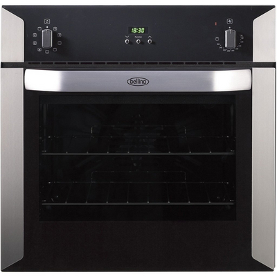 Belling BI60MF Built In Electric Single Oven - Stainless Steel - A Rated