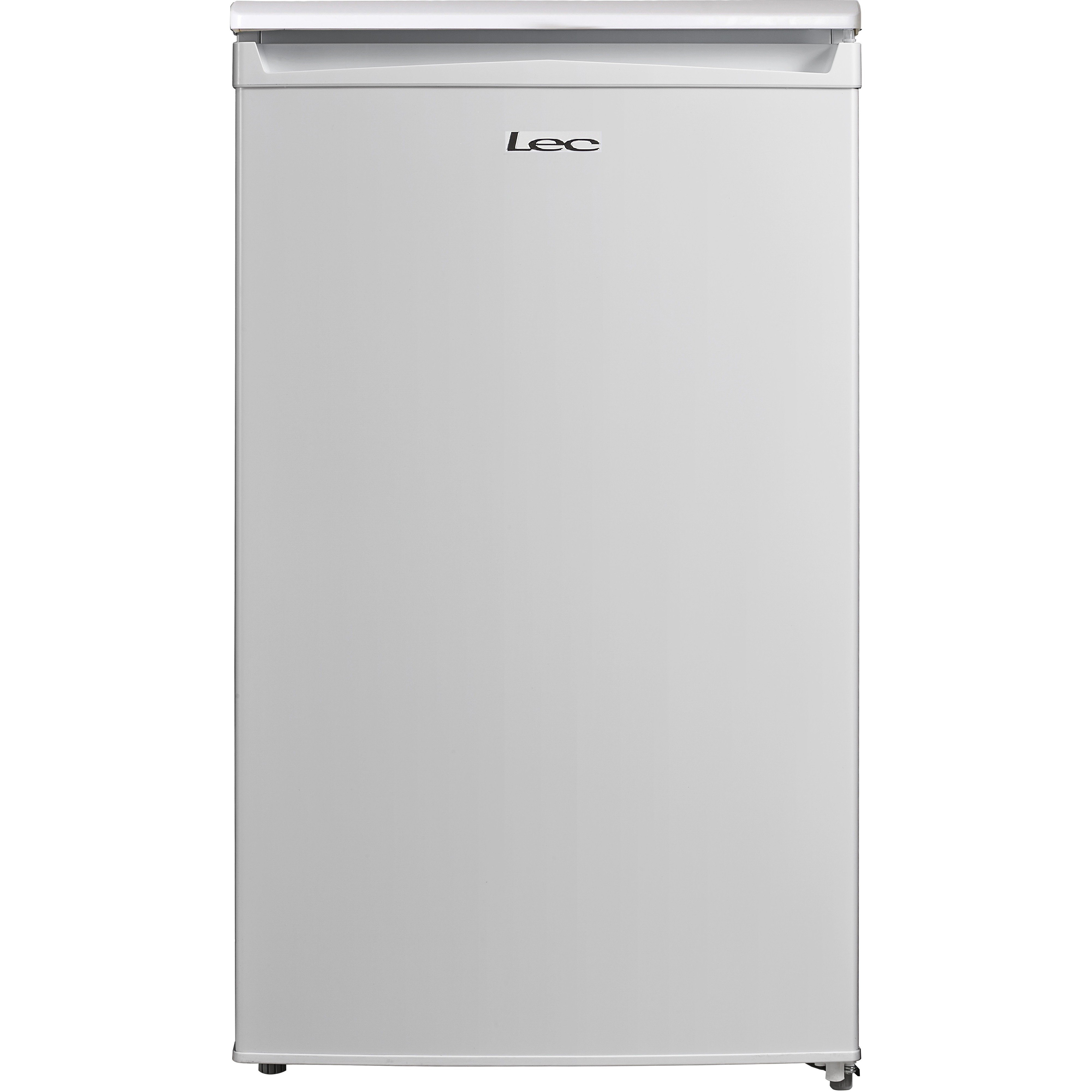 Lec U5017w 50cm Undercounter Freezer White A Rated Under