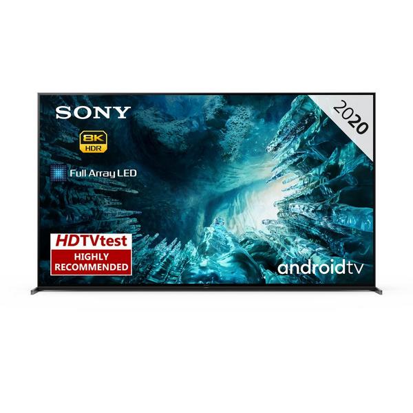 Sony KD75ZH8BU 75" 8K HDR Full Array LED Android TV with Triluminos Display & Acoustic Multi-Audio